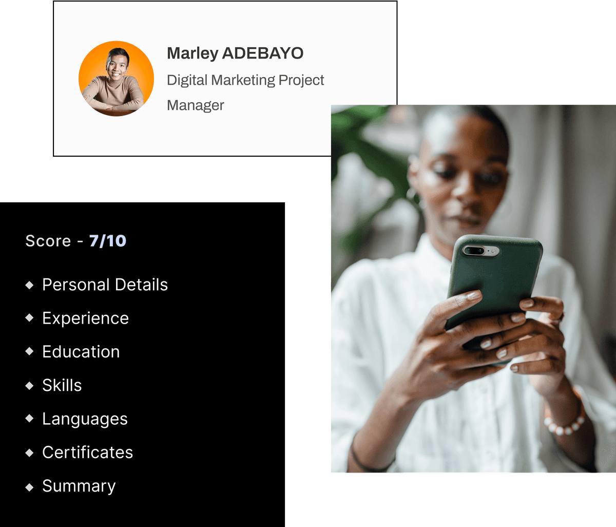Resume analysis visual